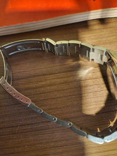 Rolex Repro.date 115200 34mm Plateado Azul Azul (Usado)
