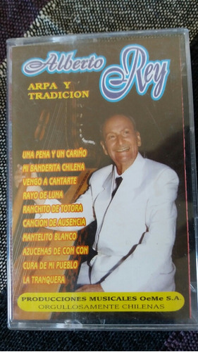Cassette De Alberto Rey Y El Arpa (574