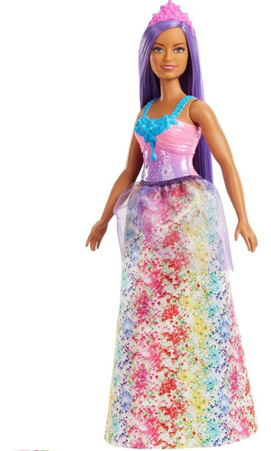 Muñeca Barbie Dreamtropia Royal Multicolor