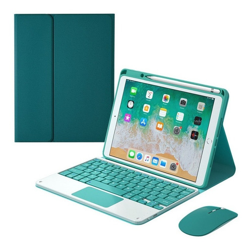 Funda+teclado Táctil+mouse Para iPad iPad 10.2 9th 8th Gen