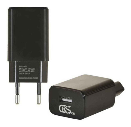 Fonte Carregador De Celular 110-220 V Porta Usb 5v 1 Ampere