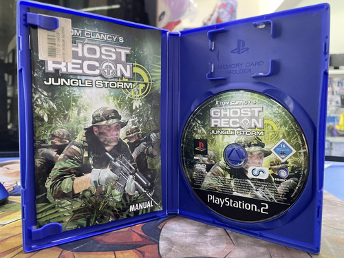 Jogo Ghost Recon Jungle Storm Ps2 Europeu Leia A Descrição! (Usado)