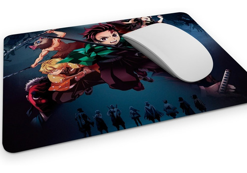 Imagen 2 de 2 de Mouse Pad Kimetsu No Yaiba, Rengoku, Tomioka, Nezuko, Varios