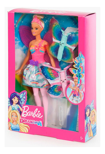 Muñeca Barbie Hada Alas Magicas Dreamtopia - Vamos A Jugar