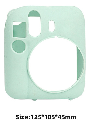 Funda Protectora De Silicona Cámara Para Instax Mini 12