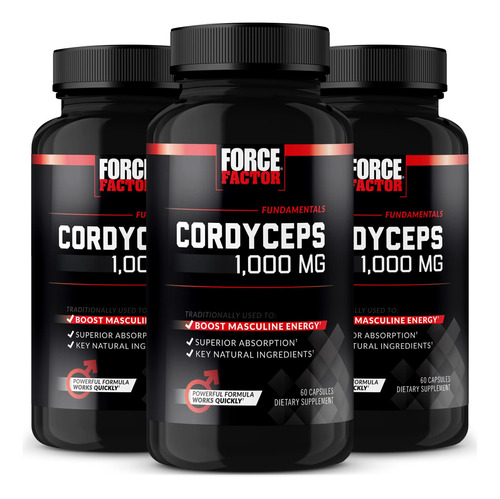 Force Factor Cordyceps - Cáp - 7350718:mL a $236990