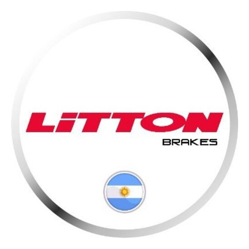 Kit X2 Campana Freno Sandero K4m K7m K9k 2008 / 2015 Litton