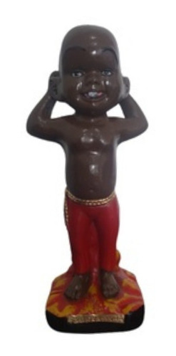 Escultura Estatua Imagem Exu Mirim Brasinha - 20cm - Gesso