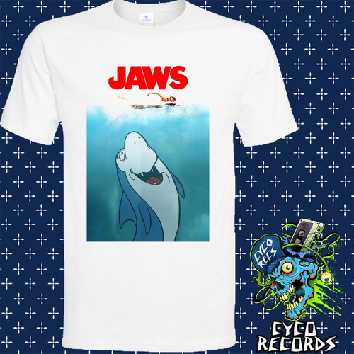 Mandibulin Jaws- Animacion / Peliculas De Culto - Polera