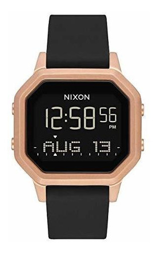 Nixon Siren Ss Reloj Digital Resistente Al Agua Para Mujeres