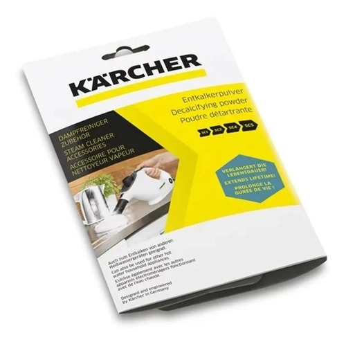 Descalcificante Limpadoras A Vapor Karcher 62959800 3saches