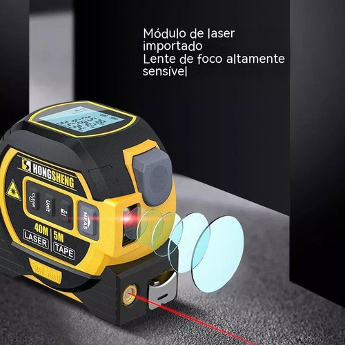 Display Digital Multifuncional De Fita Laser Três Em Um