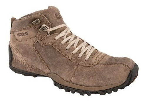 Bota Casual Hombre Caterpillar 1m4m Todo Terreno Y Café Ms