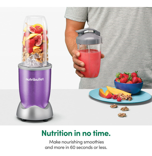 Nutribullet Nb91301pur Pro, 13 Unidades, Color Morado Pasion