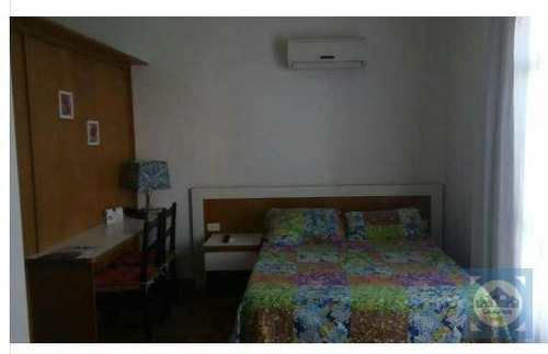 Imagem 5 de 24 de Flat Com 1 Dormitório À Venda, 30 M² Por R$ 137.000,00 - Itararé - São Vicente/sp - Fl0034