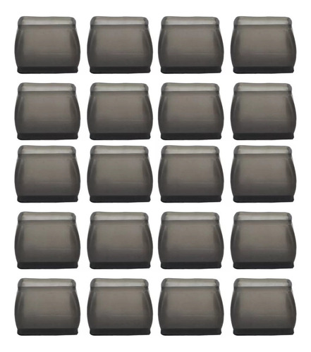 Jjjjprotector De Suelo Para Patas De Silla Rectangular 20 Pi