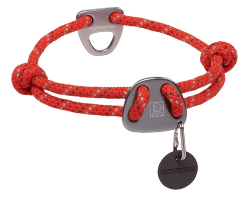 Collar Para Perros Knot Rojo Ruffwear M 36 - 51 Cm