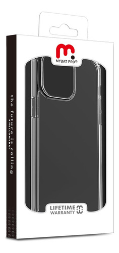 . Funda Mybat Gummy Para iPhone 14 Pro Max - Transparente
