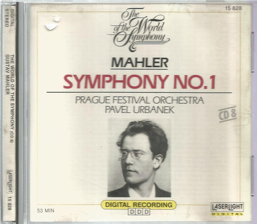 Cd. The Of The World Symphony // Mahlerm Symphony No. 1