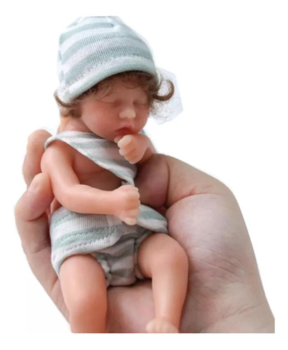 Minicuerpo Realista De Silicona Sólida Para Bebés Renacidos