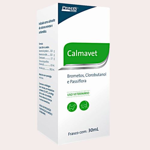 Calmavet 30ml Calmante Natural Para Cães E Gatos Provets