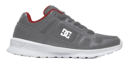 Zapatillas Dc Shoes Stag Lite Grey Hombre Original 