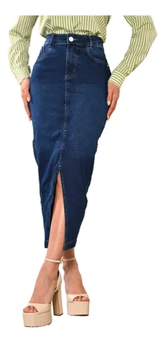 Saia jeans 2025 numero 48