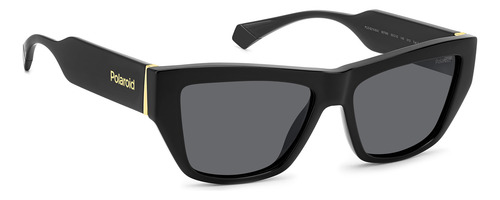 Lentes De Sol Polaroid Mujer Pld 6210/s/x Negro