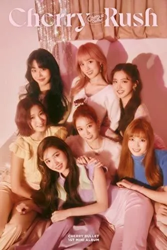 Cherry Bullet Cherry Rush 1er Mini Lbum Cd + 1p P Ster + 96p