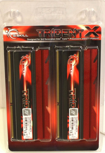 Imagem 4 de 4 de Memoria Gskill Trident X 16gb Ddr3 2400mhz Cl10 4x4gb