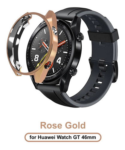 Carcasa De Tpu Para Huawei Watch Gt 46mm - Rose Gold