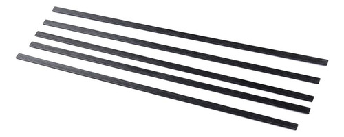 2 X 5pcs Tiras De Fibra De Carbono Barras Diy Accesorio 5 Mm