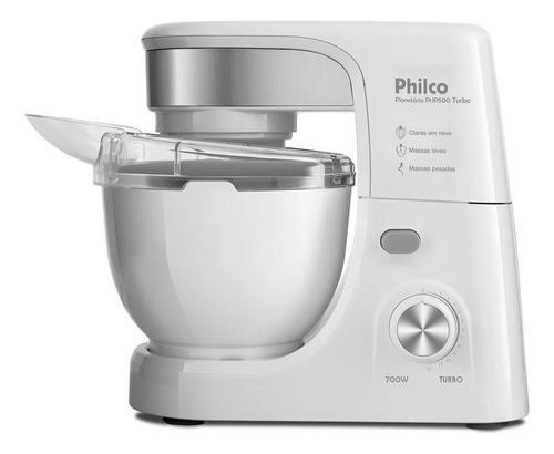 Batedeira Planetária Turbo Php500b 700w 4l Philco 110v