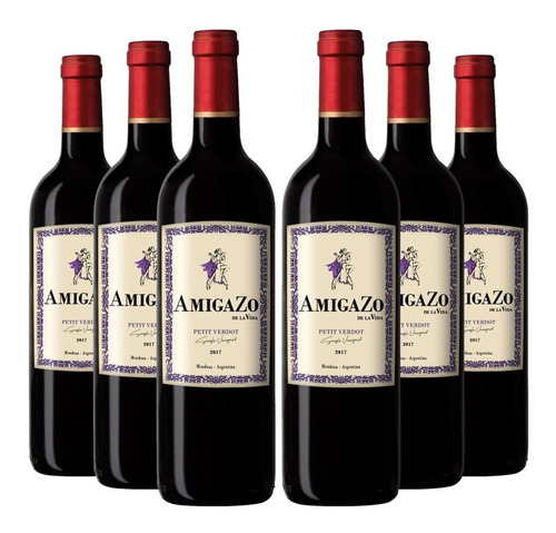 Vino Amigazo Petit Verdot 2017 (6x750ml)