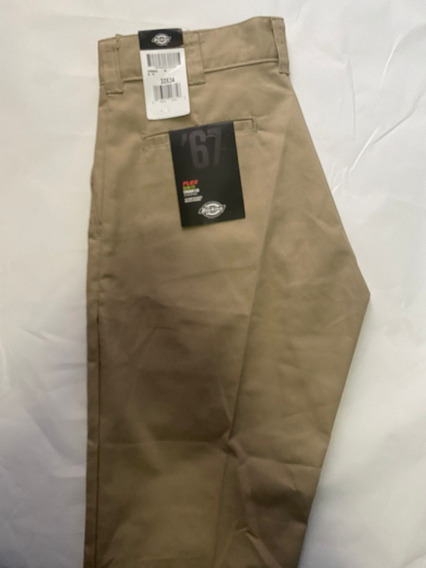 Dickies Cargo Pantalones Multi Bolsillo Trabajo de Acción-Gris/Negro-Talla W38R-Nuevo 