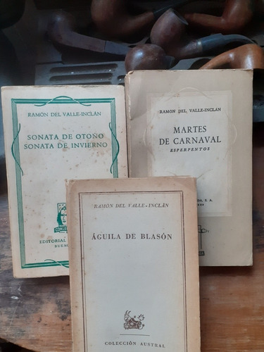 Lote 3 Libros De Ramón Del Valle-inclán- Editorial Losada