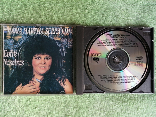 Eam Cd Maria Martha Serra Lima Entre Nosotros 1989 Cbs Disco
