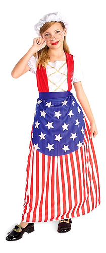 Novedades Del Foro Patriotic Party Betsy Ross Costume Child