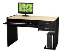 Comprar Escritorio Computacion Oficina 2 Cajones Bandeja Teclado Pc