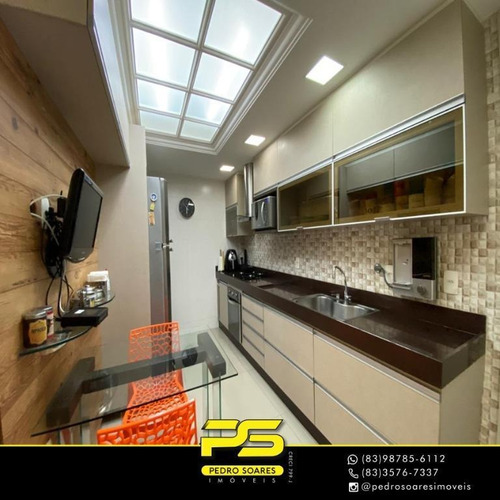 Apartamento Com 3 Dormitórios À Venda, 118 M² Por R$ 460.000 - Manaíra - João Pessoa/pb - Ap3396