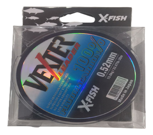 Linea Fluorocarbon Vexter 0,52mm 15kg X-fish Made In Japan