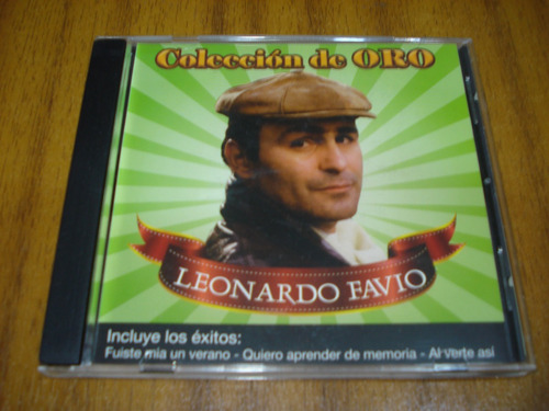 Cd Leonardo Favio / Coleccion De Oro (nuevo Y Sellado)