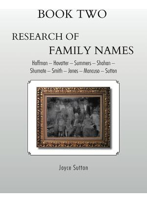 Libro Book Two Research Of Family Names: Hoffman - Hovatt...