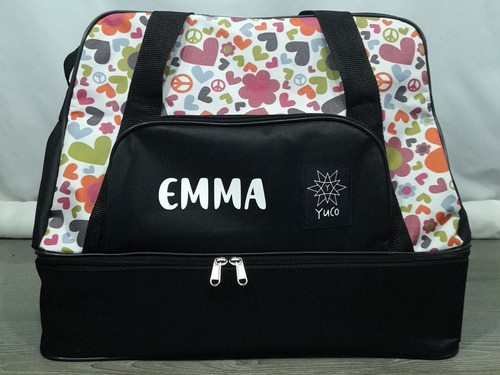 Imagen 5 de 10 de Bolso Cajon P/patin Artistico Estampado (opc Personalizable)