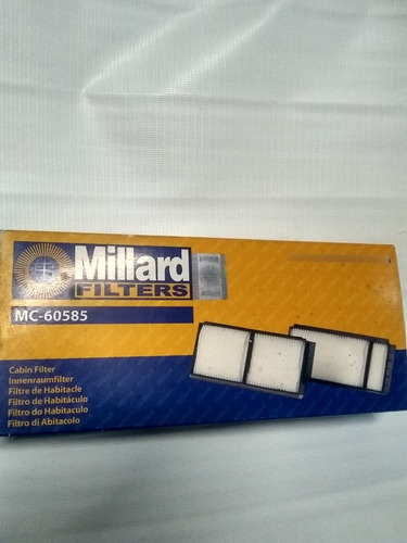 Filtro De Aire Cabina Millard Mc-60585 Cabina Mazda 5 2.0 L