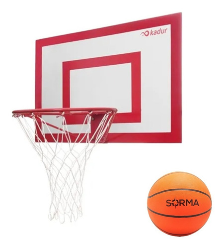 Tablero Basquet Exterior Aro Red Pelota N 7 Basket Cke
