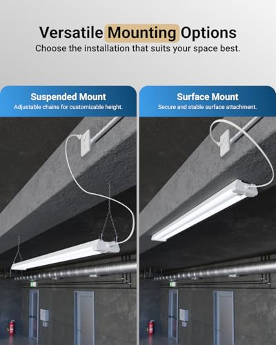 Luz Led De Taller Con Sensor De Movimiento, 4 Pies