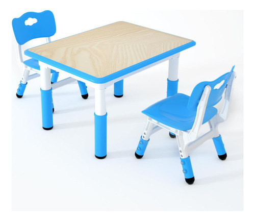 Lullispace Juego De Sillas Infantiles De 2 Alturas Ajustable