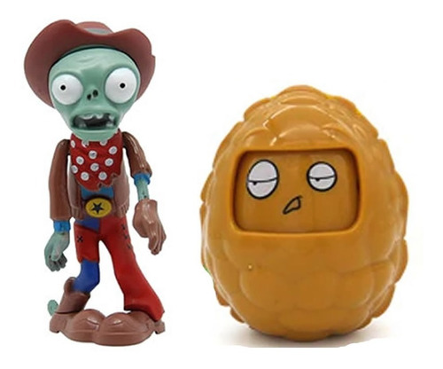 Zombie Vaquero + Nuez - Plantas Vs Zombies