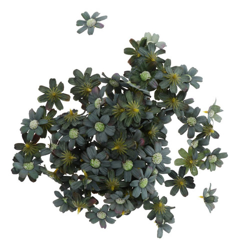 100 Pedazos Cabeza De Margarita Flor De Simulación Adornos